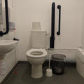  Radcliffe Humanities - Toilets - (2 of 6) - Toilet with right hand transfer space