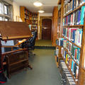 Blackfriars - Library - (2 of 6) - Librarians desk and entry corridor